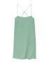 Pull&Bear Rochie verde mentă - Pled.ro