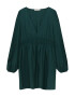 Pull&Bear Rochie verde smarald - Pled.ro