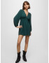 Pull&Bear Rochie verde smarald - Pled.ro