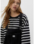 Pull&Bear Salopeta negru - Pled.ro