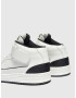 Pull&Bear Sneaker înalt negru / alb - Pled.ro