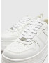 Pull&Bear Sneaker low alb - Pled.ro