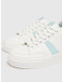 Pull&Bear Sneaker low albastru deschis / gri / alb - Pled.ro