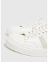 Pull&Bear Sneaker low bej / alb - Pled.ro