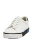 Pull&Bear Sneaker low negru / alb - Pled.ro