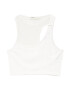 Pull&Bear Top alb - Pled.ro