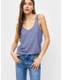 Pull&Bear Top albastru fumuriu - Pled.ro