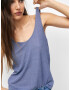 Pull&Bear Top albastru fumuriu - Pled.ro