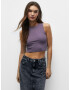 Pull&Bear Top ciocolatiu / gri bazalt / mauve - Pled.ro