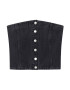 Pull&Bear Top negru - Pled.ro