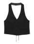 Pull&Bear Top negru - Pled.ro