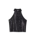 Pull&Bear Top negru - Pled.ro