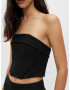 Pull&Bear Top negru - Pled.ro