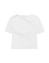 Pull&Bear Tricou alb - Pled.ro