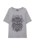 Pull&Bear Tricou albastru fumuriu - Pled.ro