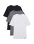 Pull&Bear Tricou gri / negru / alb - Pled.ro