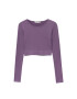 Pull&Bear Tricou mauve - Pled.ro