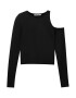 Pull&Bear Tricou negru - Pled.ro