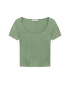 Pull&Bear Tricou verde - Pled.ro