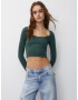 Pull&Bear Tricou verde - Pled.ro