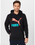 PUMA Bluză de molton albastru aqua / portocaliu somon / negru - Pled.ro