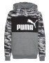 PUMA Bluză de molton gri / negru / alb - Pled.ro