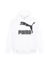 PUMA Bluză de molton negru / alb - Pled.ro