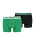 PUMA Boxeri verde smarald / negru / alb - Pled.ro