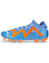 PUMA Ghete de fotbal 'Future Match' albastru / albastru deschis / portocaliu / alb - Pled.ro