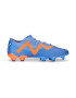 PUMA Ghete de fotbal 'Future Ultimate' albastru deschis / portocaliu deschis / alb - Pled.ro