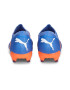 PUMA Ghete de fotbal 'Future Ultimate' albastru deschis / portocaliu deschis / alb - Pled.ro