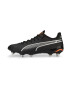 PUMA Ghete de fotbal 'KING ULTIMATE' gri deschis / portocaliu / negru - Pled.ro