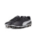 PUMA Ghete de fotbal 'King Match FG/AG' negru / alb - Pled.ro