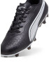 PUMA Ghete de fotbal 'King Match FG/AG' negru / alb - Pled.ro