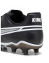 PUMA Ghete de fotbal 'King Match FG/AG' negru / alb - Pled.ro