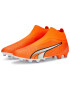 PUMA Ghete de fotbal 'Ultra Match' portocaliu neon / negru / alb - Pled.ro