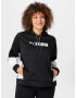 PUMA Hanorac sport 'Fit Tech Knit PO Hoodie PLUS' negru / alb - Pled.ro