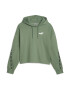 PUMA Hanorac sport verde deschis / alb - Pled.ro