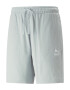 PUMA Pantaloni gri / alb - Pled.ro