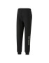 PUMA Pantaloni negru / alb - Pled.ro