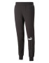 PUMA Pantaloni negru / alb - Pled.ro