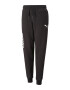 PUMA Pantaloni sport negru / alb - Pled.ro