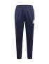 PUMA Pantaloni sport bleumarin / verde limetă - Pled.ro