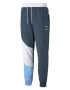 PUMA Pantaloni sport 'Clyde 2.0' albastru noapte / albastru deschis / alb - Pled.ro