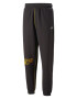 PUMA Pantaloni sport galben auriu / negru - Pled.ro