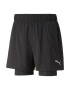 PUMA Pantaloni sport gri / negru - Pled.ro