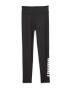 PUMA Pantaloni sport negru / alb - Pled.ro