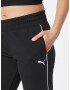 PUMA Pantaloni sport negru / alb - Pled.ro