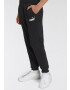 PUMA Pantaloni sport negru / alb - Pled.ro