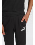 PUMA Pantaloni sport negru / alb - Pled.ro